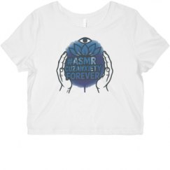 Ladies Slim Fit Crop Top Tee