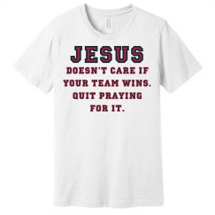 Jesus: Not A Sports Fan 