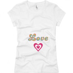 Ladies Slim Fit Basic Promo Jersey Tee