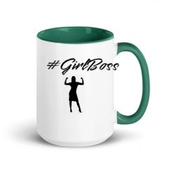 15oz Ceramic Mug with Color Inside