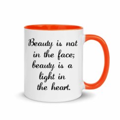 11oz Ceramic Mug with Color Inside