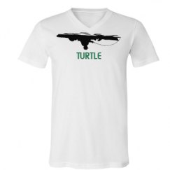 Unisex V-Neck Jersey Tee