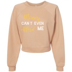 Women's Raglan Pullover Fleece