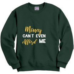 Unisex Film and Foil Crewneck Sweatshirt