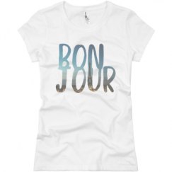 Ladies Slim Fit Basic Promo Jersey Tee