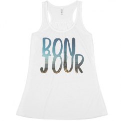 Ladies Flowy Racerback Tank