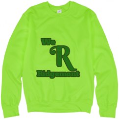 Unisex Neon Crewneck Sweatshirt