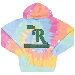 Unisex Tie-Dye Fleece Hoodie