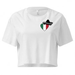 Ladies Festival Cali Crop Top Tee