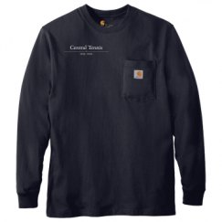 Unisex Carhartt Pocket Long Sleeve Tee