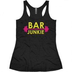 Ladies Slim Fit Super Soft Racerback Triblend Tank