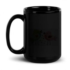15oz Black Glossy Mug