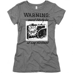 Ladies Slim Fit Super Soft Triblend Tee