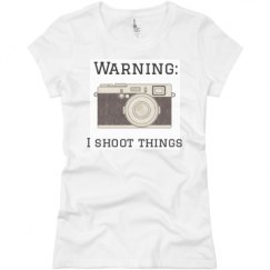 Ladies Slim Fit Basic Promo Jersey Tee