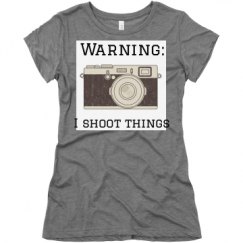 Ladies Slim Fit Super Soft Triblend Tee