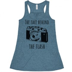 Ladies Flowy Racerback Tank