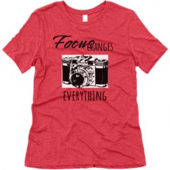 Ladies Relaxed Fit Super Soft Triblend Tee