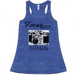 Ladies Flowy Racerback Tank