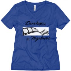 Ladies Relaxed Fit V-Neck Tee