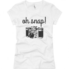 Ladies Slim Fit Basic Promo Jersey Tee