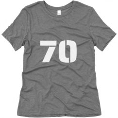 Ladies Relaxed Fit Super Soft Triblend Tee