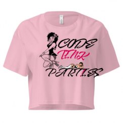 Ladies Festival Cali Crop Top Tee