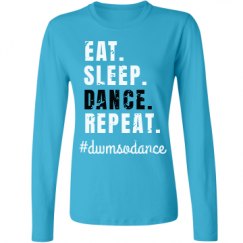 Ladies Relaxed Fit Basic Long Sleeve Tee