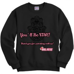 Unisex Film and Foil Crewneck Sweatshirt