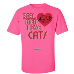 Unisex Ultra Cotton Safety Neon Crewneck Tee