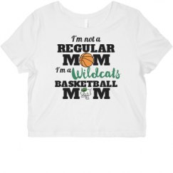 Ladies Slim Fit Crop Top Tee