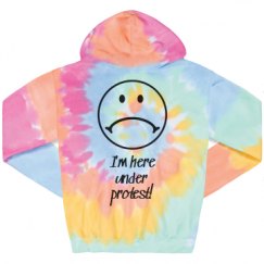 Unisex Tie-Dye Fleece Hoodie