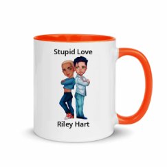 11oz Ceramic Mug with Color Inside