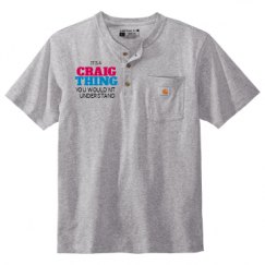 Unisex Carhartt Henley Tee