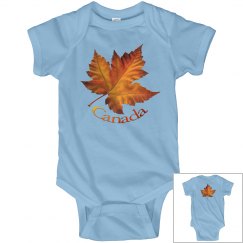 Canada Souvenir Baby Bodysuit Canada Maple Leaf Gifts