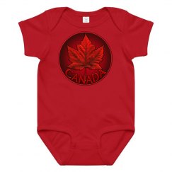 Canada Souvenir Baby Bodysuit Canada Maple Leaf Gifts