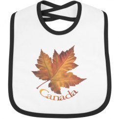 Infant Contrast Trim Bib