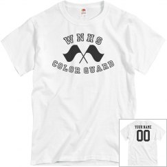 WNHS Guard T-Shirt with Name/Year
