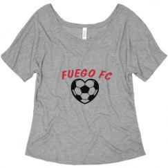Ladies Flowy Slouchy Tee