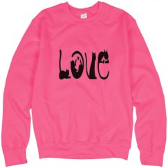 Unisex Neon Crewneck Sweatshirt
