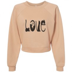 Women's Raglan Pullover Fleece