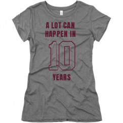 Ladies Slim Fit Super Soft Triblend Tee