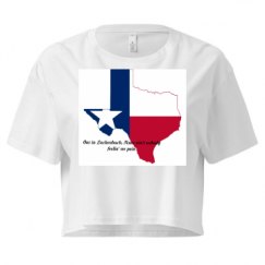 Ladies Festival Cali Crop Top Tee