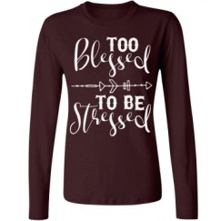 Ladies Relaxed Fit Basic Long Sleeve Tee