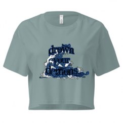 Ladies Festival Cali Crop Top Tee