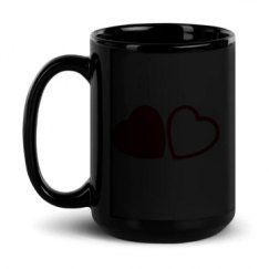 15oz Black Glossy Mug