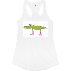 Ladies Slim Fit Racerback Tank Top