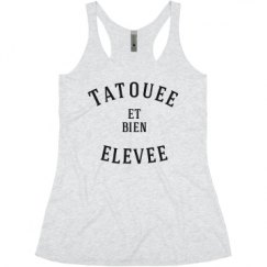 Ladies Slim Fit Super Soft Racerback Triblend Tank