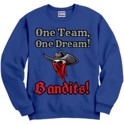 Unisex Film and Foil Crewneck Sweatshirt