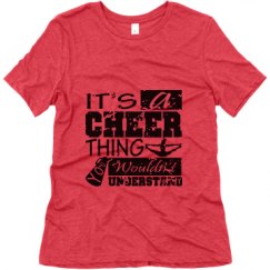 Ladies Relaxed Fit Super Soft Triblend Tee