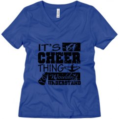 Ladies Relaxed Fit V-Neck Tee